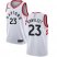 Mens Nike Toronto Raptors #23 Fred VanVleet White NBA Swingman Association Edition Jersey