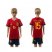 Spain #15 Sergio Ramos Red Home Kid Soccer Country Jersey