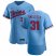 Minnesota Twins #31 Devin Smeltzer Mens Nike Light Blue Alternate 2020 Authentic Team MLB Jersey