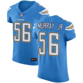 Nike Los Angeles Chargers #56 Kenneth Murray Jr Electric Blue Alternate Mens Stitched NFL New Elite Jersey