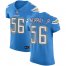 Nike Los Angeles Chargers #56 Kenneth Murray Jr Electric Blue Alternate Mens Stitched NFL New Elite Jersey