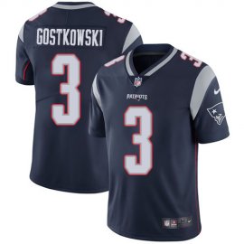 Nike New England Patriots #3 Stephen Gostkowski Navy Blue Team Color Mens Stitched NFL Vapor Untouchable Limited Jersey