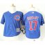 Toddler Chicago Cubs #17 Kris Bryant Blue Cool Base Stitched MLB Jersey