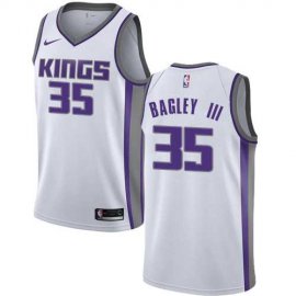 Mens Nike Sacramento Kings #35 Marvin Bagley III White NBA Swingman Association Edition Jersey