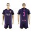 Barcelona #3 Pique Away Soccer Club Jersey