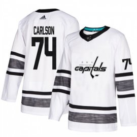 Adidas Washington Capitals #74 John Carlson White Authentic 2019 All-Star Stitched NHL Jersey