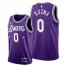 Los Angeles Los Angeles Lakers #0 Kyle Kuzma Womens 2021-22 City Edition Purple NBA Jersey Womens