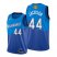 Nike Milwaukee Bucks #44 Justin Jackson Mens 2021 NBA Finals Bound City Edition Jersey Blue Mens