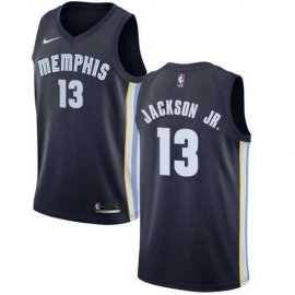 Womens Nike Memphis Grizzlies #13 Jaren Jackson Jr. Navy Blue NBA Swingman Icon Edition Jersey