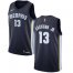 Womens Nike Memphis Grizzlies #13 Jaren Jackson Jr. Navy Blue NBA Swingman Icon Edition Jersey