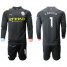 Manchester City #1 C.Bravo Away Long Sleeves Soccer Club Jersey