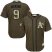 Oakland Athletics #9 Reggie Jackson Green Salute to Service Stitched Youth MLB Jersey
