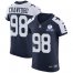 Nike Dallas Cowboys #98 Tyrone Crawford Navy Blue Thanksgiving Mens Stitched With Established In 1960 Patch NFL Vapor Untouchable Throwback Elite Jersey