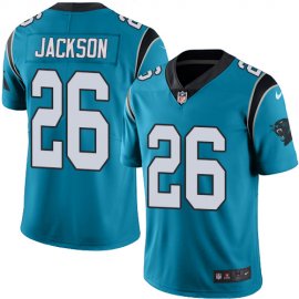 Nike Carolina Panthers #26 Donte Jackson Blue Alternate Mens Stitched NFL Vapor Untouchable Limited Jersey