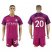 Manchester City #20 Bernardo Away Soccer Club Jersey