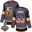 Adidas Vegas Golden Knights #33 Maxime Lagace Grey Home Authentic USA Flag 2018 Stanley Cup Final Stitched Youth NHL Jersey