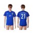 Brazil #21 Coutinho Away Soccer Country Jersey