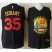 Golden State Warriors #35 Kevin Durant Black New Fashion Stitched NBA Jersey