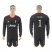 Juventus #1 Buffon Black Goalkeeper Long Sleeves Soccer Club Jersey