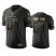Falcons Custom Mens Stitched NFL Vapor Untouchable Limited Black Golden Jersey