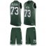 Nike New York Jets #73 Joe Klecko Green Team Color Mens Stitched NFL Limited Tank Top Suit Jersey