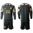 Marseille Blank Black Goalkeeper Long Sleeves Soccer Club Jersey