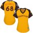 New York Yankees #68 Dellin Betances Gold 2016 All-Star American League Womens Stitched MLB Jersey
