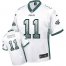 Nike Philadelphia Eagles #11 Carson Wentz White Mens Stitched NFL Elite Drift Fashion Jersey