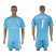 Real Madrid #1 Casillas Sky Blue Goalkeeper Soccer Club Jersey