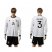 Germany #3 Brehme White Home Long Sleeves Soccer Country Jersey
