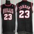 Kids Chicago Bulls 23 Jordan All Black Jersey Cheap