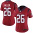 Nike Houston Texans #26 Lamar Miller Red Alternate Womens Stitched NFL Vapor Untouchable Limited Jersey