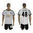 Manchester United #48 Keane White Soccer Club Jersey
