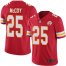 Nike Kansas City Chiefs #25 LeSean McCoy Red Team Color Mens Stitched NFL Vapor Untouchable Limited Jersey