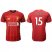 Liverpool #15 Sturridge Red Home Soccer Club Jersey