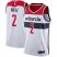 Mens Nike Washington Wizards #2 John Wall White NBA Swingman Jersey