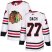 Adidas Chicago Blackhawks #77 Kirby Dach White Road Authentic Stitched NHL Jersey