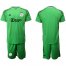 Ajax Blank Shiny Green Goalkeeper Soccer Club Jersey