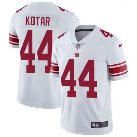 Nike New York Giants #44 Doug Kotar White Mens Stitched NFL Vapor Untouchable Limited Jersey