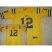 LSU Tigers 12 Jarrett Lee Yellow College Football Jersey