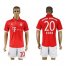 Bayern Munchen #20 Rode Home Soccer Club Jersey