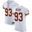 Nike Washington Football Team #93 Jonathan Allen White Mens Stitched NFL Vapor Untouchable Elite Jersey