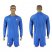 France Blank Home Long Sleeves Soccer Country Jersey