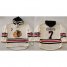 Chicago Blackhawks #7 Tony Esposito Cream Heavyweight Pullover Hoodie Stitched NHL Jersey