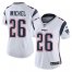 Nike New England Patriots #26 Sony Michel White Womens Stitched NFL Vapor Untouchable Limited Jersey