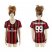 Womens AC Milan #99 Donnarumma Home Soccer Club Jersey