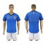 Italy Blank Home Soccer Country Jersey