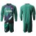 Atletico Madrid Blank Green Goalkeeper Long Sleeves Soccer Club Jersey