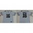 Ohio State Buckeyes #16 J. T. Barrett Gridion Grey II Stitched NCAA Jersey