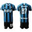 Inter Milan #87 Candreva Home Soccer Club Jersey